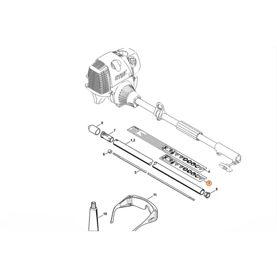 STIHL  Tabliczka ostrzegawcza FS 0000 967 7253